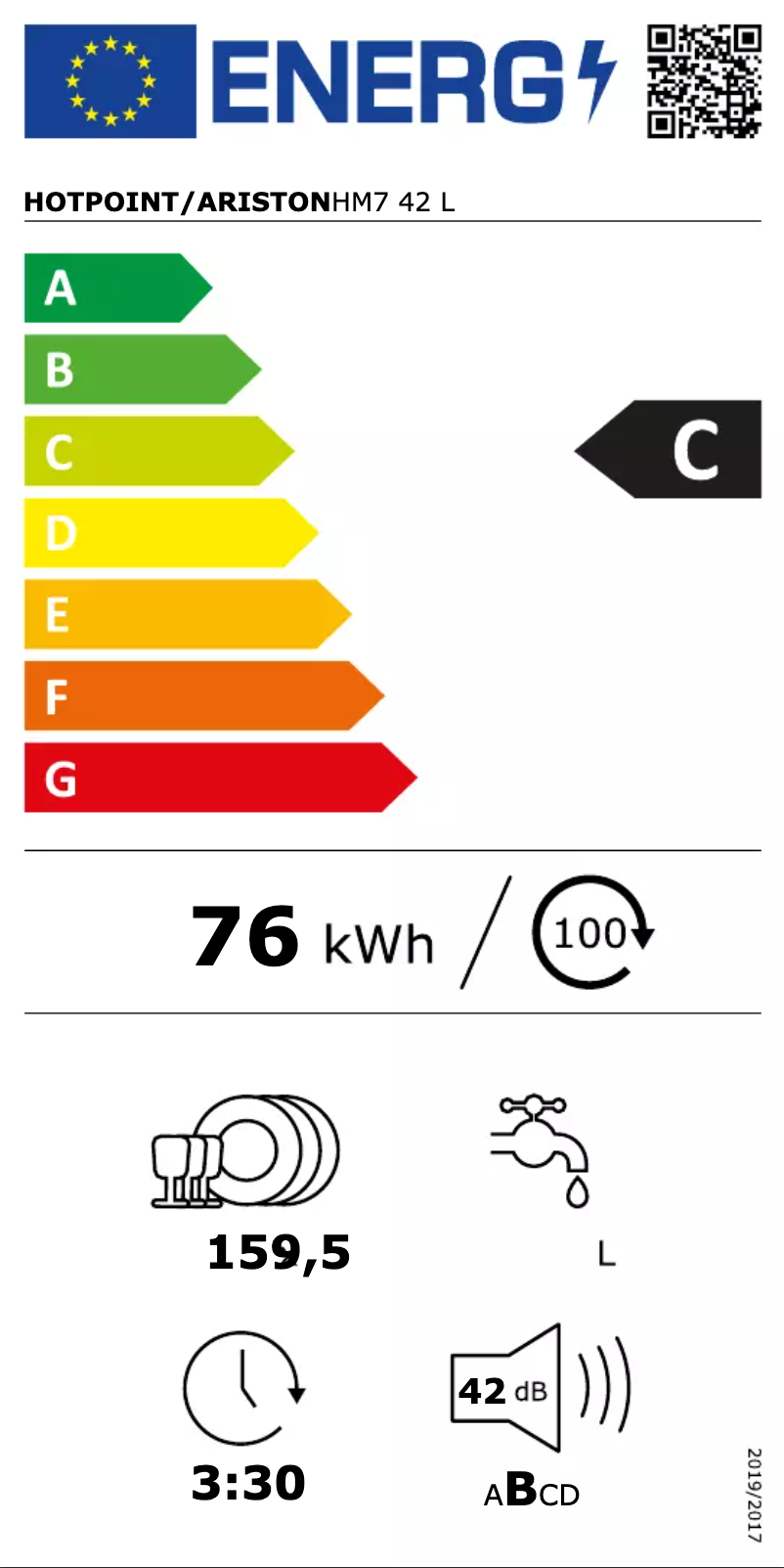 Page n°1 - Manuel utilisateur Hotpoint HM7 42 L