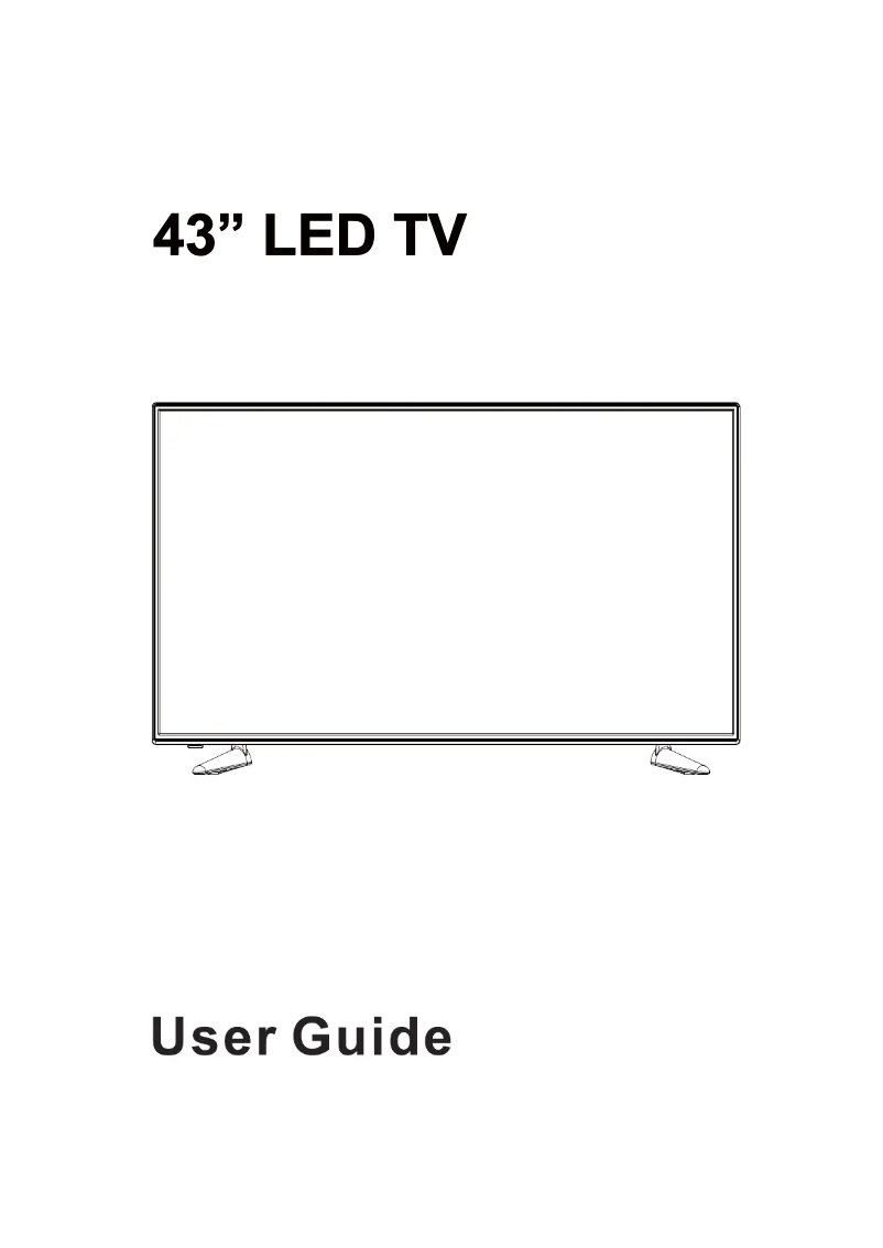 Image de la première page du manuel de l'appareil C43227FT2