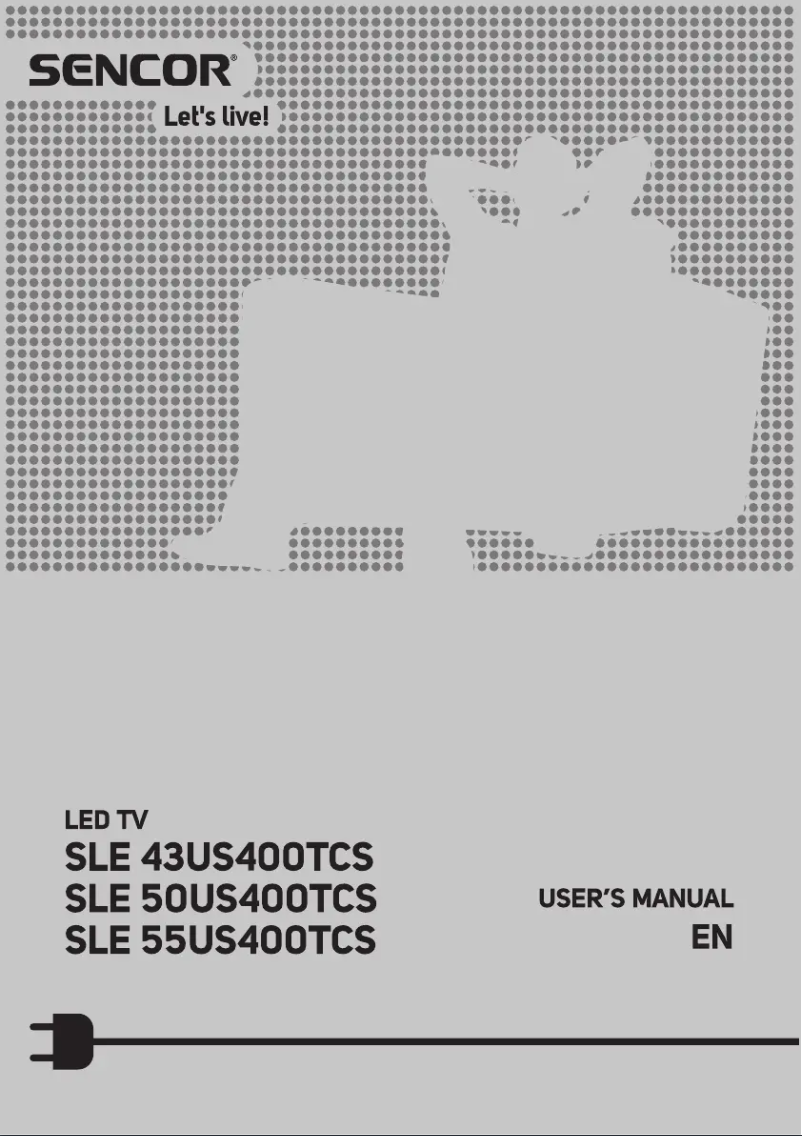 Image de la première page du manuel de l'appareil SLE 55US400TCS