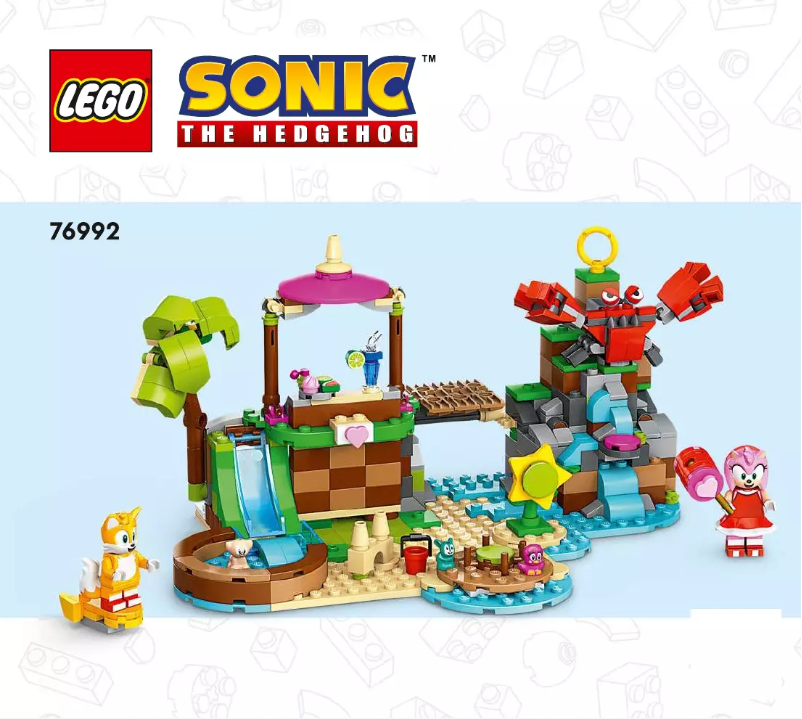 Page 1 de la notice Manuel utilisateur Lego Sonic the Hedgehog 76992