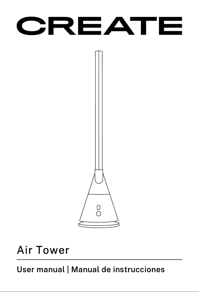 Image de la première page du manuel de l'appareil Air Tower