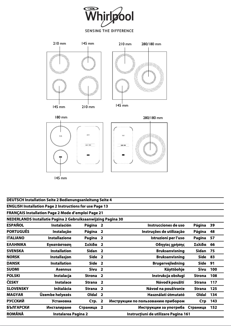 Imagen de la primera página del manual del dispositivo ACM 808/BA