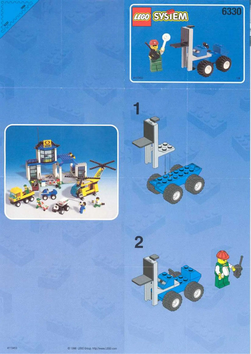 Page 1 de la notice Manuel utilisateur Lego Cargo Express Hub