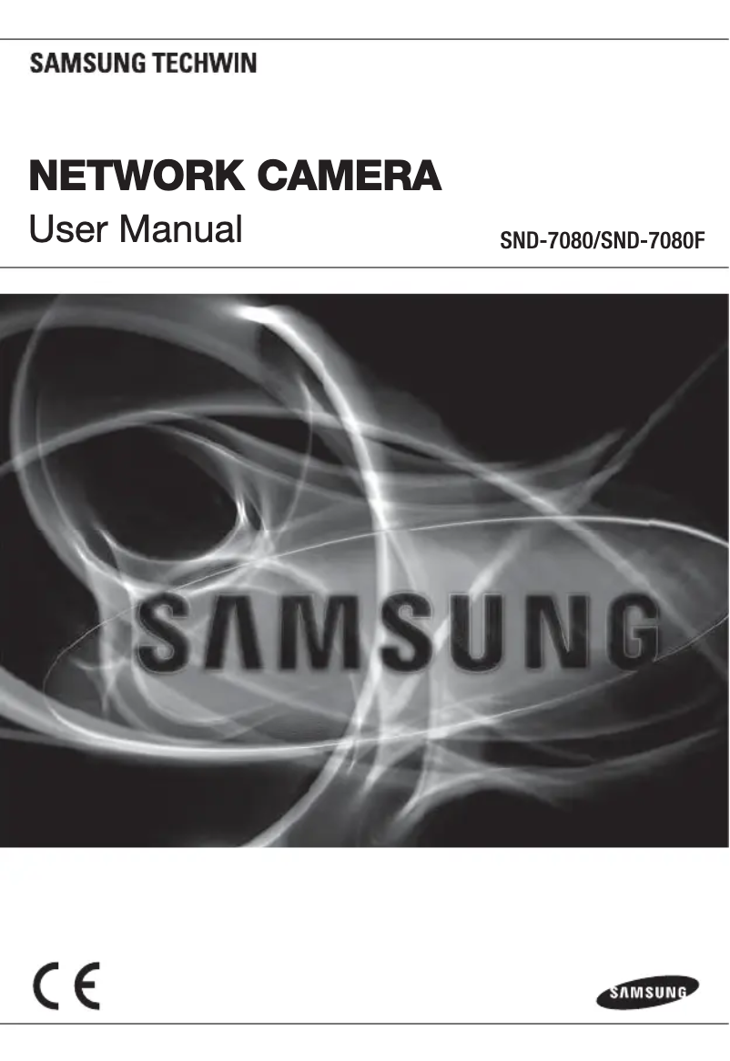 Page 1 de la notice Manuel utilisateur Samsung SND-7080F