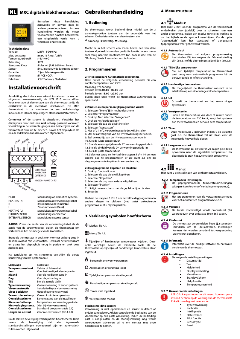 Página 1 del manual Manual de usuario Magnum Xtreme Control