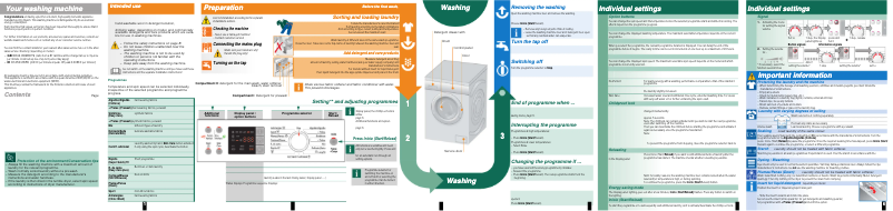 Page 1 de la notice Manuel utilisateur Bosch WAQ28468EE