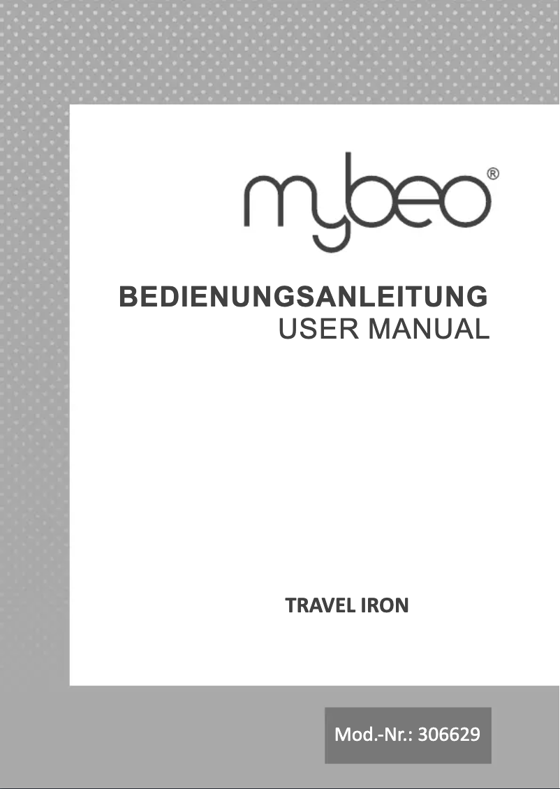 Image de la première page du manuel de l'appareil 306629