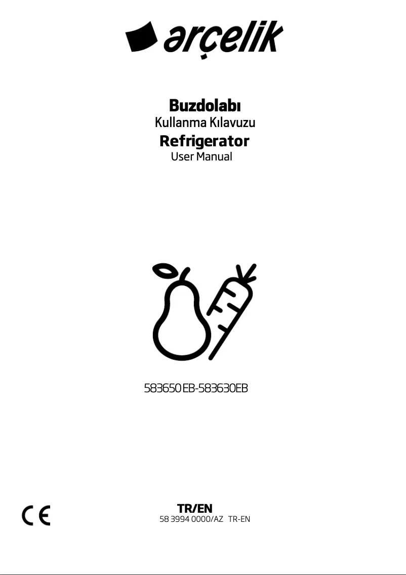 Image de la première page du manuel de l'appareil 583630 EB