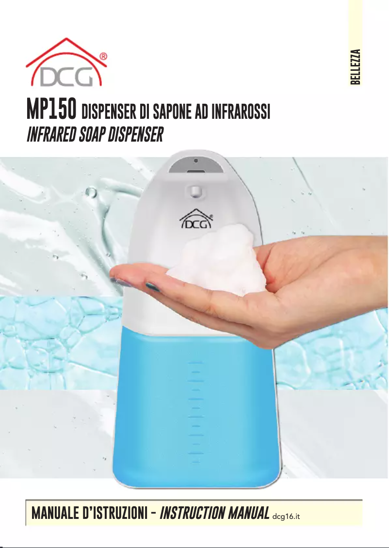 Page n°1 - Manuel utilisateur DCG MP150