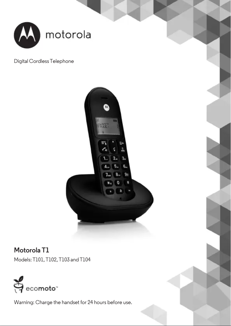 Image de la première page du manuel de l'appareil T113