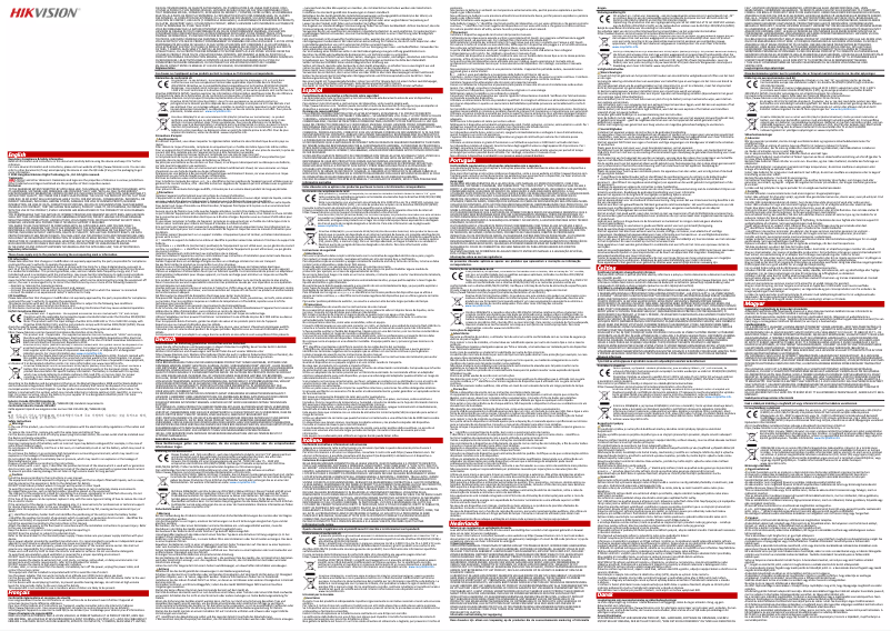 Page n°1 - Guide de démarrage rapide Hikvision DS-UAC-S2V