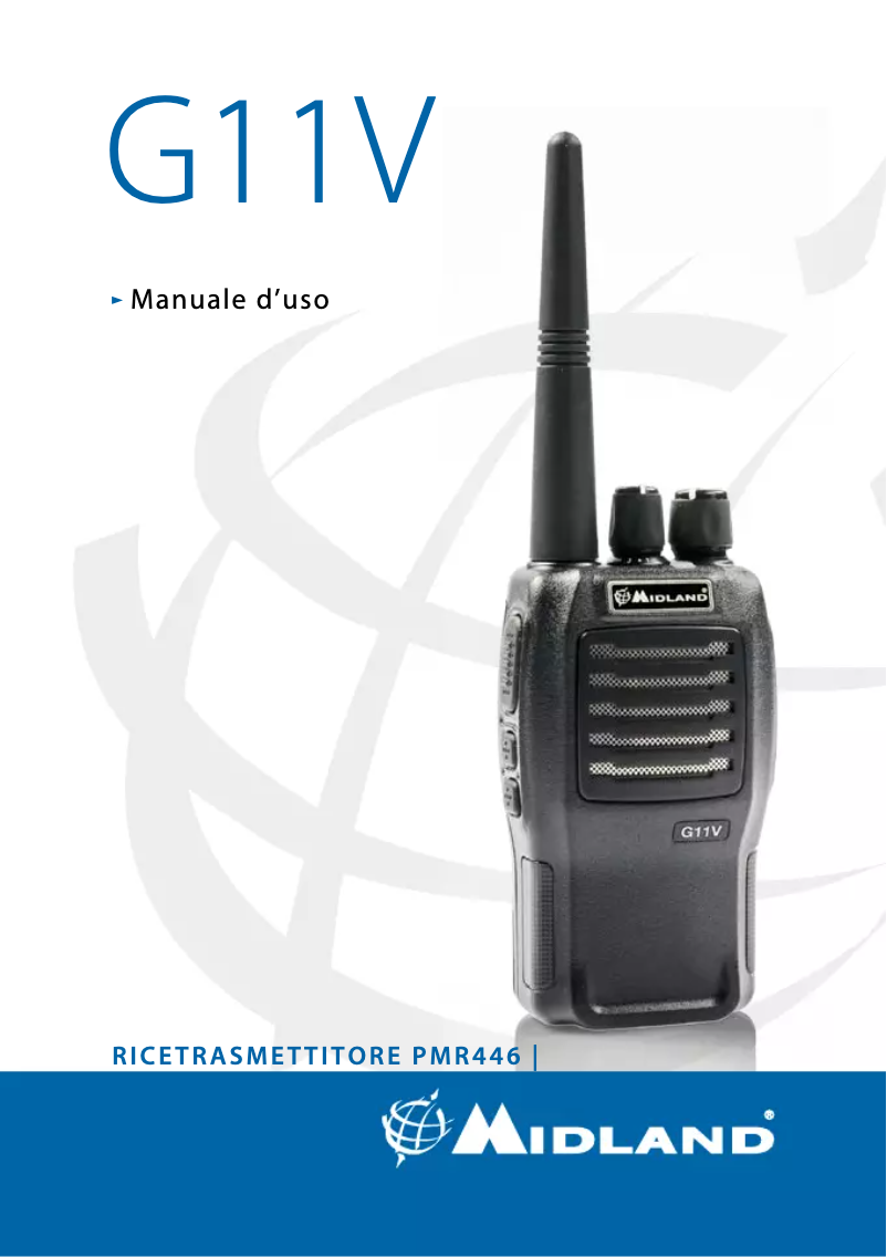 Page n°1 - Manuel utilisateur Midland G11V