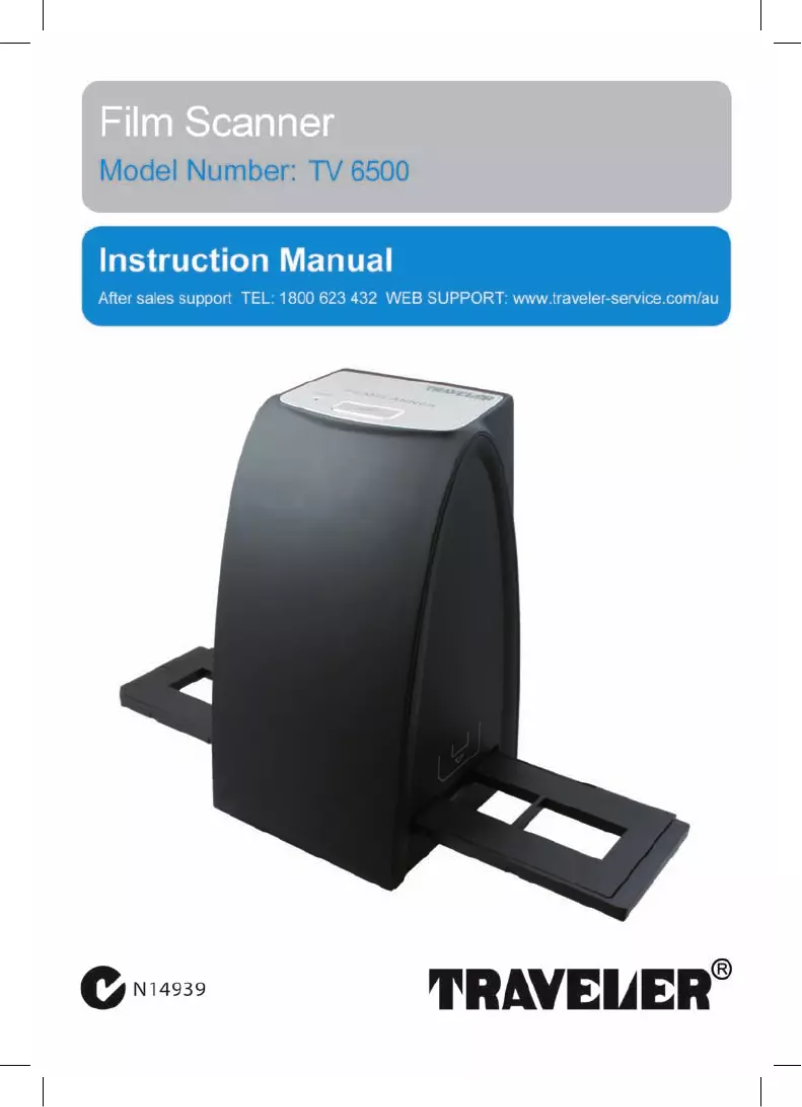 Page 1 de la notice Manuel utilisateur Traveler TV 6500