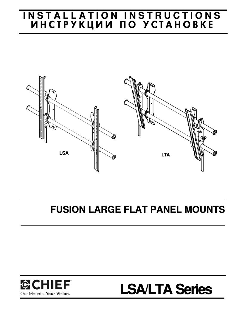 Page n°1 - Manuel utilisateur Chief LTA5536