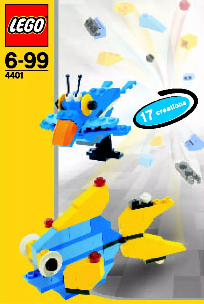 Page n°1 - Manuel utilisateur Lego Creator 4401
