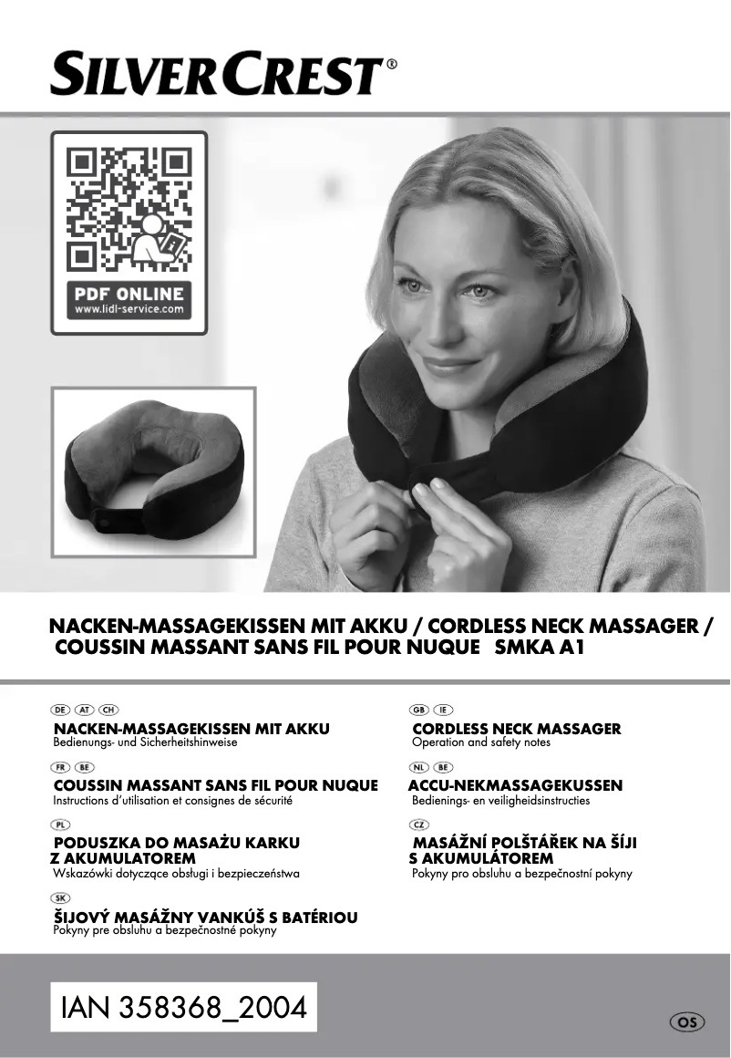Page 1 de la notice Manuel utilisateur SilverCrest SMKA A1