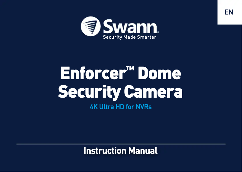 Page n°1 - Manuel utilisateur Swann SWNHD-900DE-EU