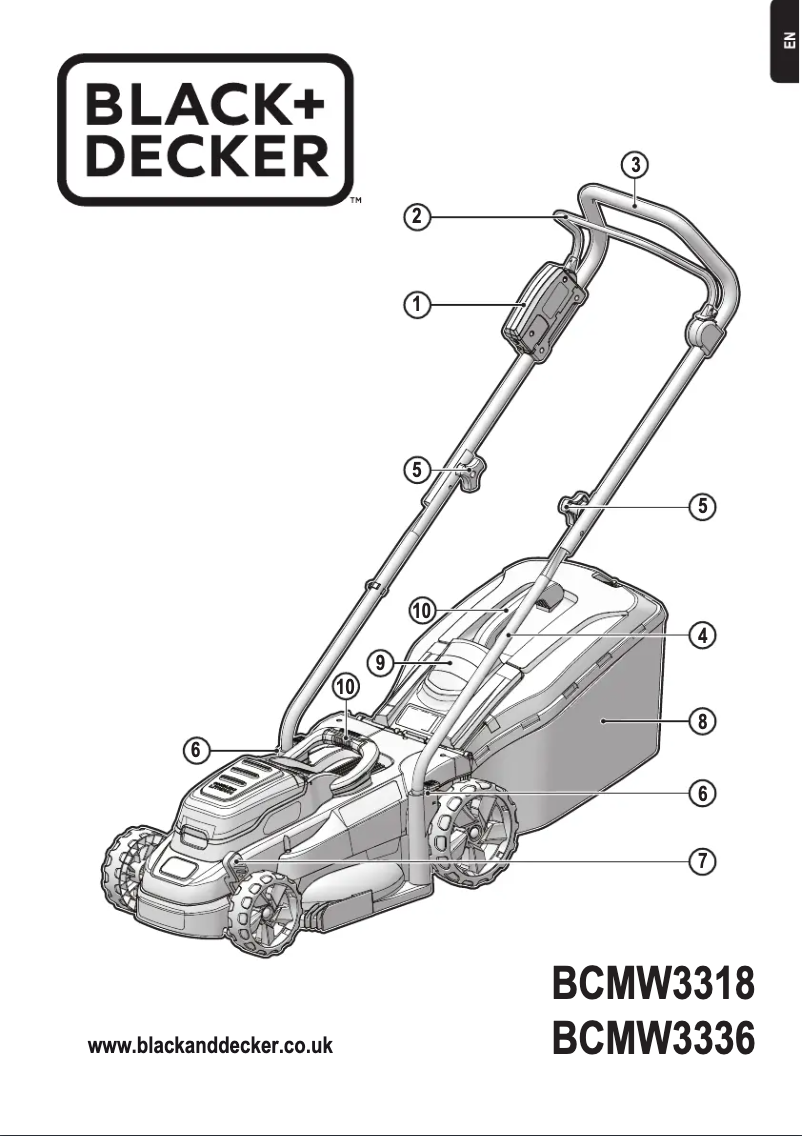 Page n°1 - Manuel utilisateur Black & Decker BCMW33184