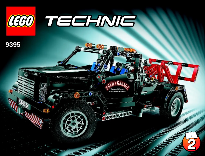 Page n°1 - Manuel utilisateur Lego Technic 9395