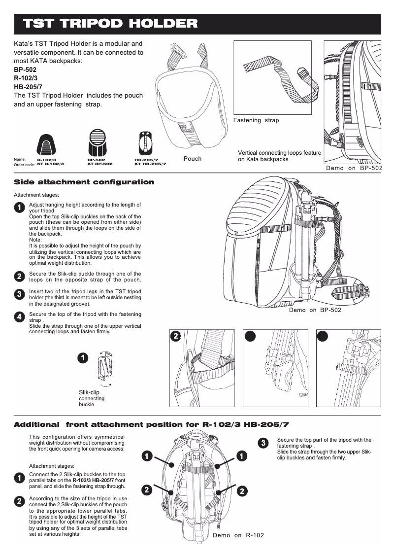 Page n°1 - Manuel utilisateur Kata R-106