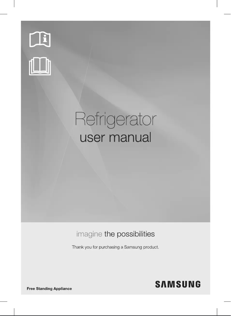 Page n°1 - Manuel utilisateur Samsung RT22FARBDSP