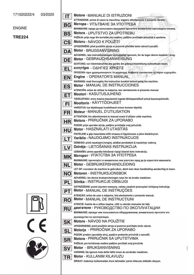 Page n°1 - Manuel utilisateur Stiga Combi 1066 H