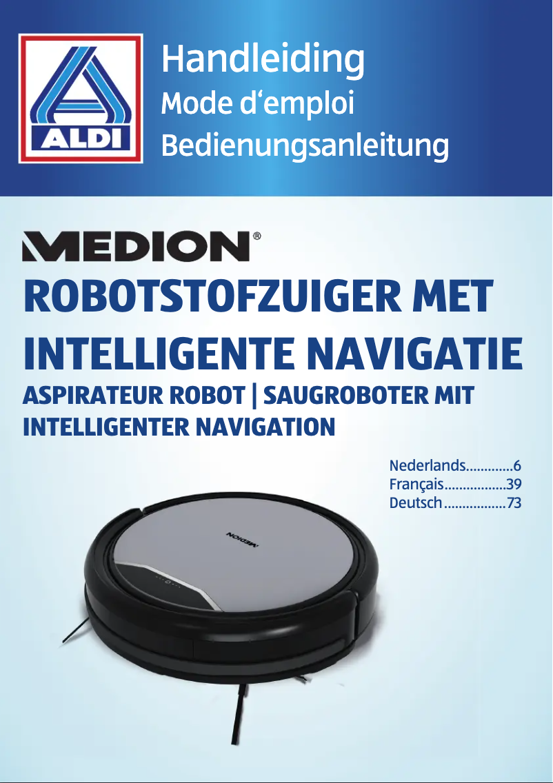 Image de la première page du manuel de l'appareil MD 19900