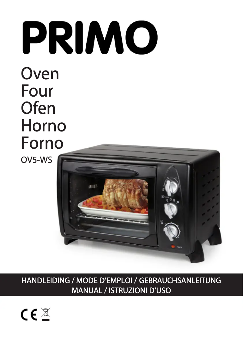 Page 1 de la notice Manuel utilisateur Primo OV5-WS