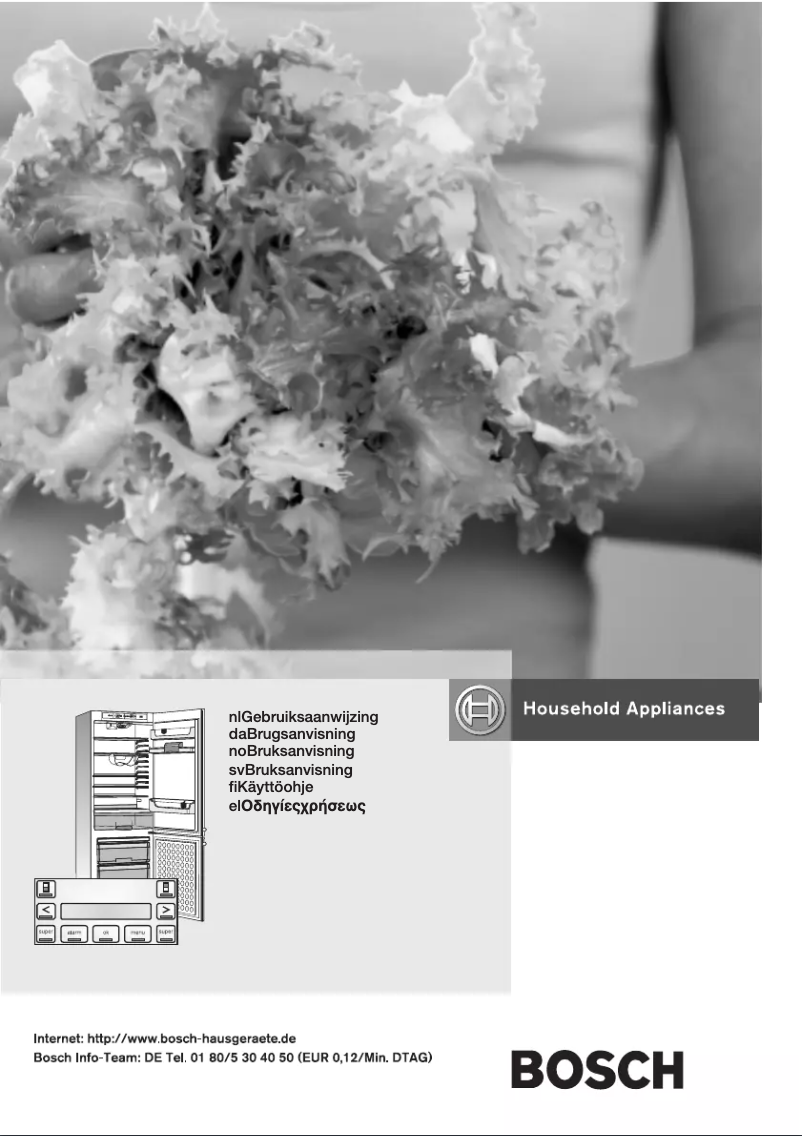 Page 1 de la notice Manuel utilisateur Bosch KGM36390