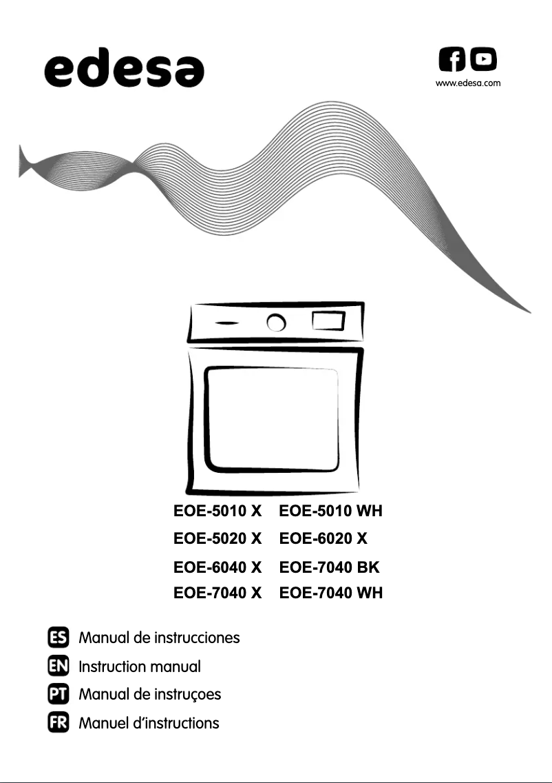 Page 1 de la notice Manuel utilisateur Edesa EOE-5010 X