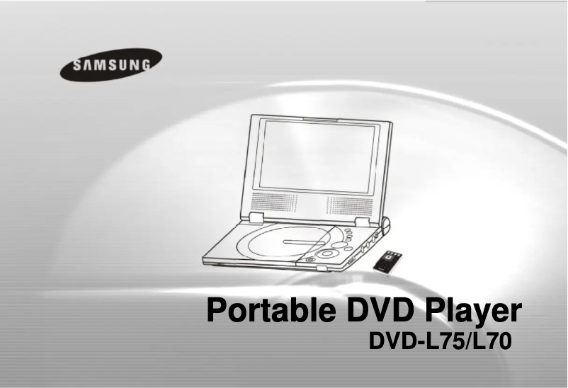 Page 1 de la notice Manuel utilisateur Samsung DVD-L70