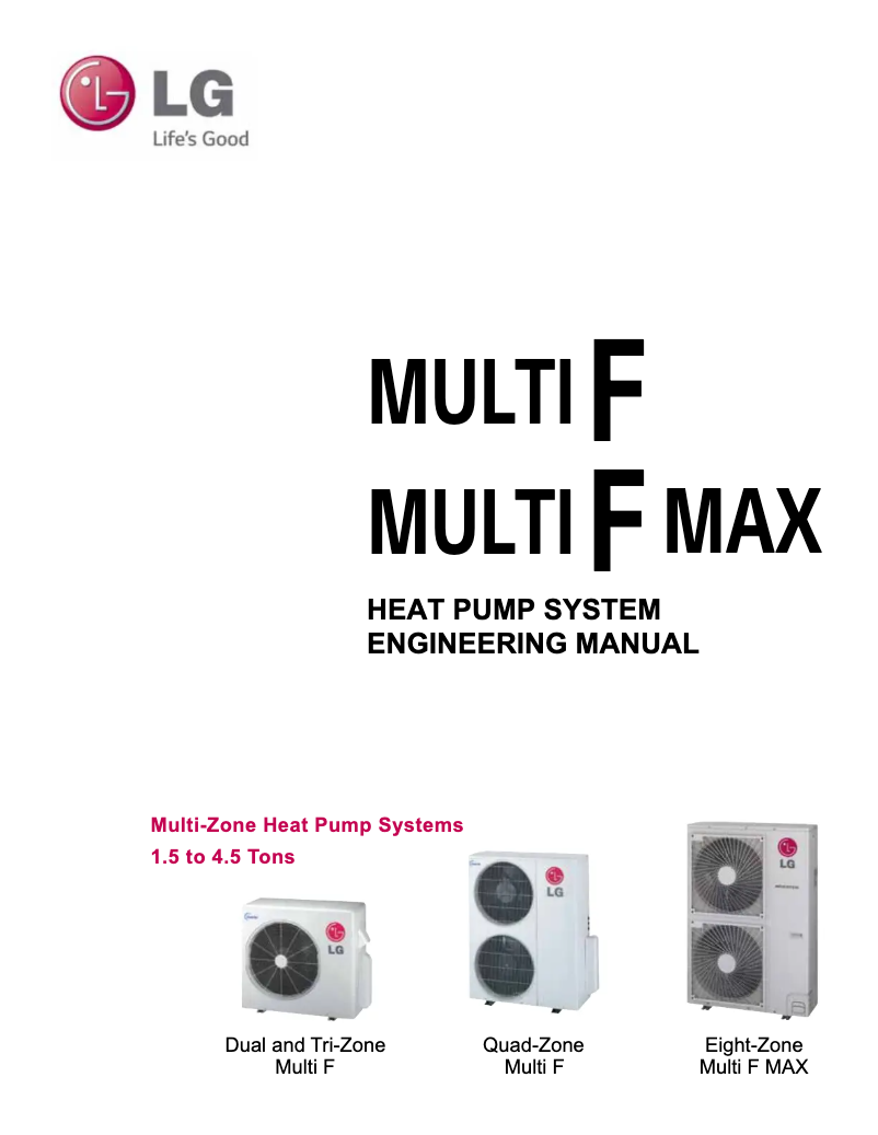 Page n°1 - Manuel utilisateur LG PMBD3620
