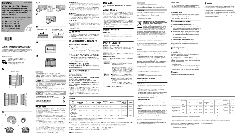 Image de la première page du manuel de l'appareil SAL 870