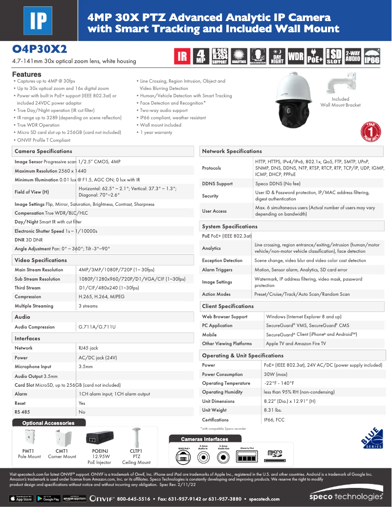 Image de la première page du manuel de l'appareil O4P30X2