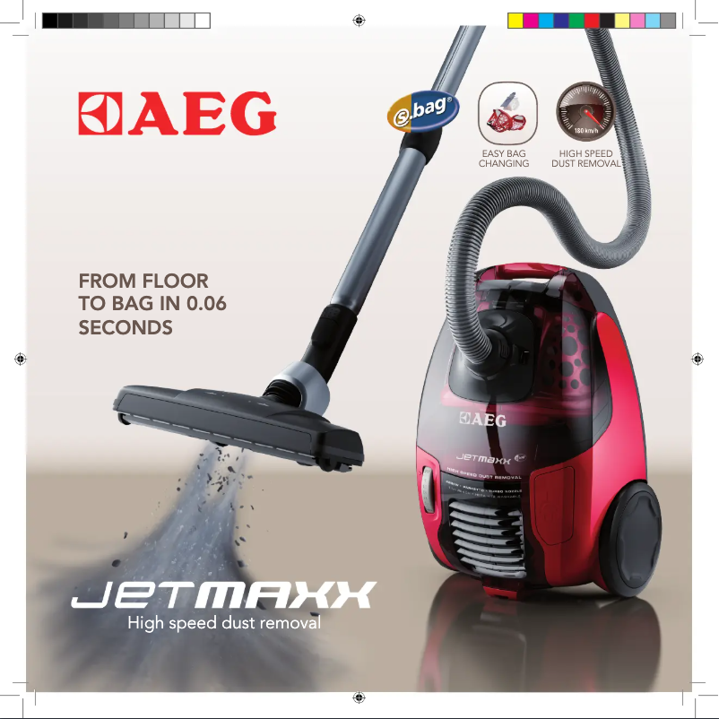 Page n°1 - Manuel utilisateur AEG Jetmaxx AJM6805