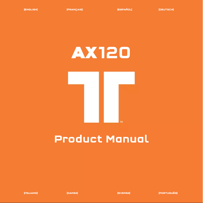 Página 1 del manual Manual de usuario Tritton AX120 Gaming headset