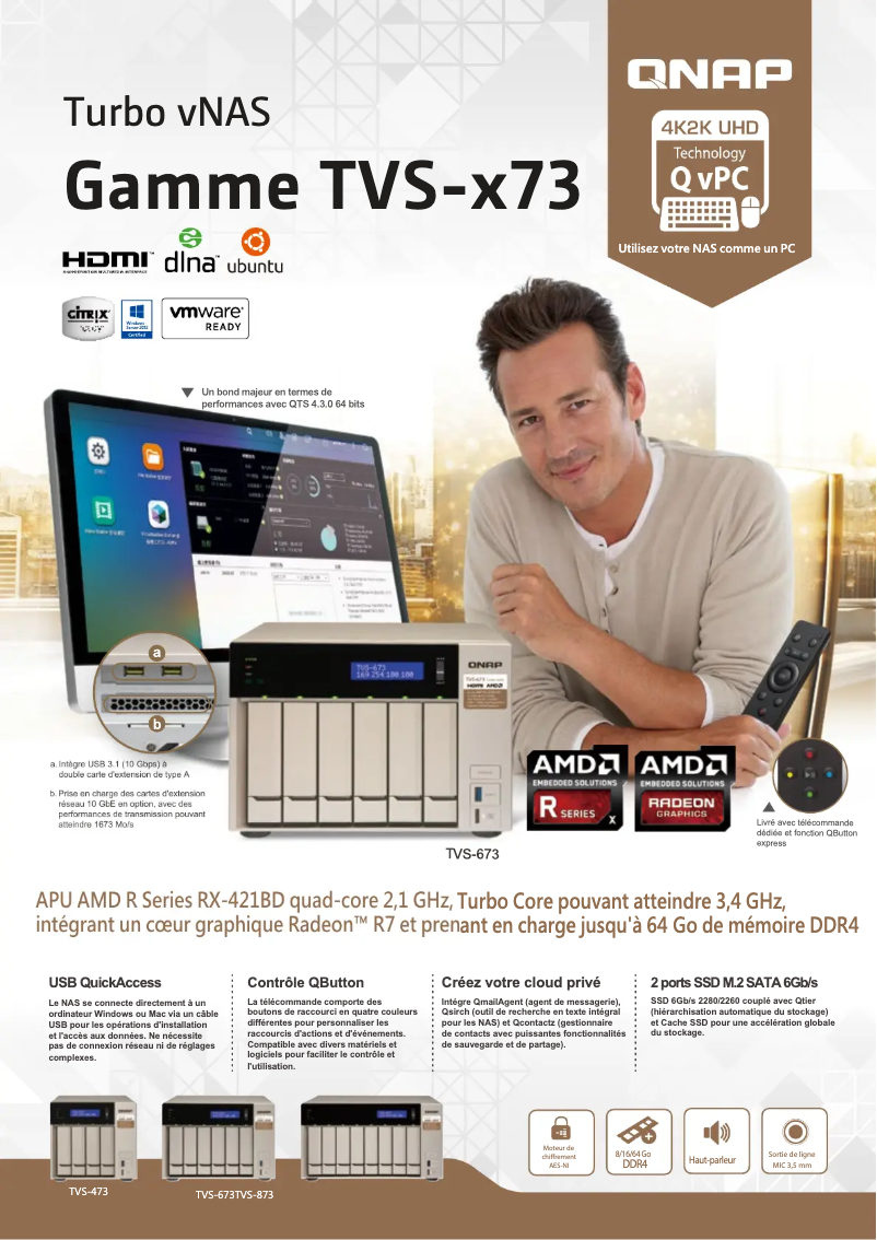 Image de la première page du manuel de l'appareil TVS-873