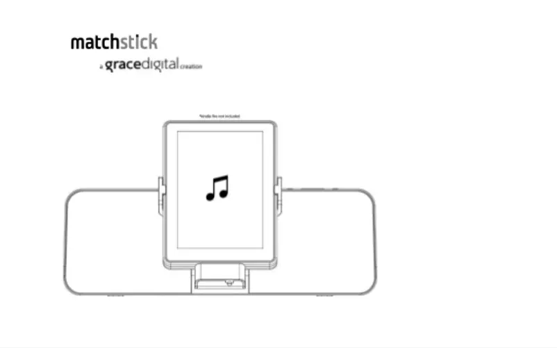 Image de la première page du manuel de l'appareil MatchStick
