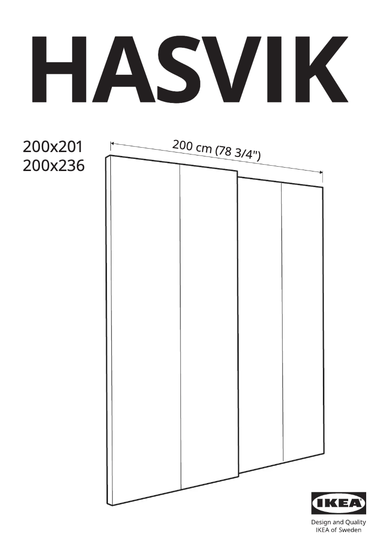 Image de la première page du manuel de l'appareil HASVIK 105.773.22