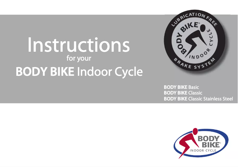 Page n°1 - Manuel utilisateur Body Bike Classic