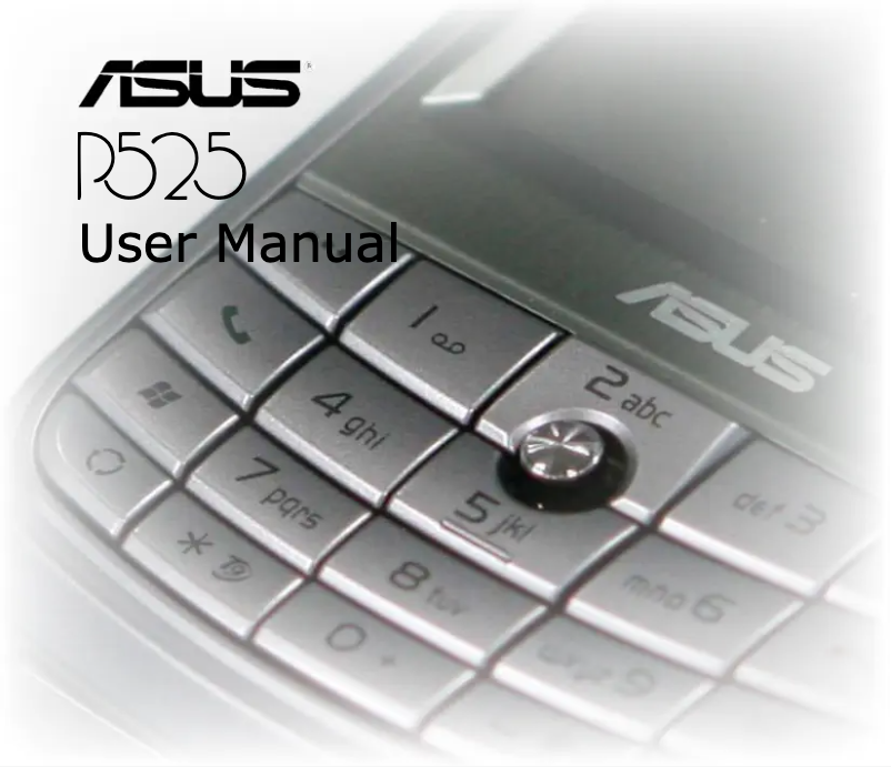 Image de la première page du manuel de l'appareil P525