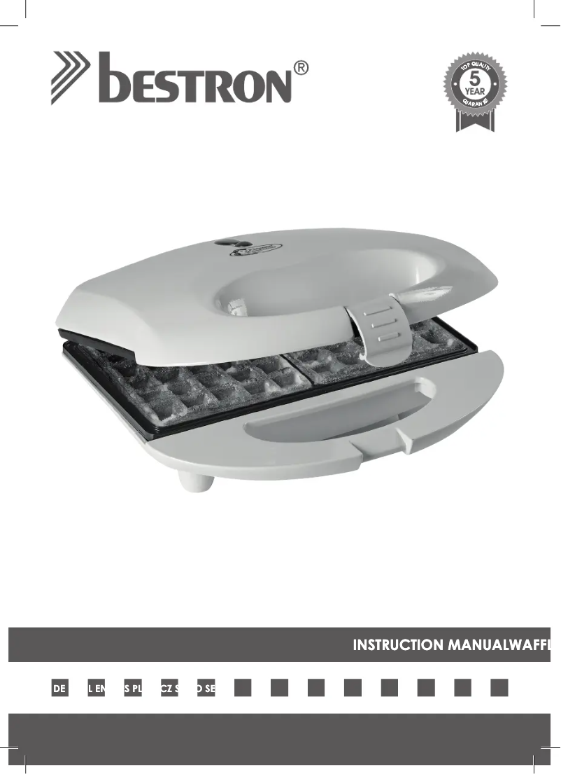 Image de la première page du manuel de l'appareil ASW401