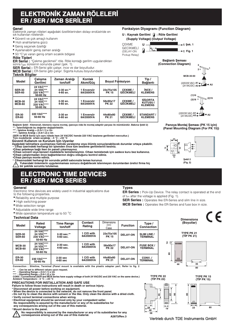 Page 1 de la notice Manuel utilisateur ENTES MCB-60