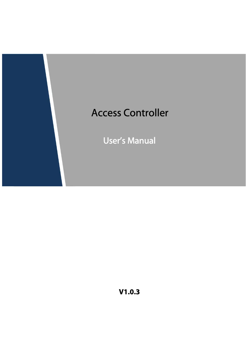 Image de la première page du manuel de l'appareil ASC2104B-T