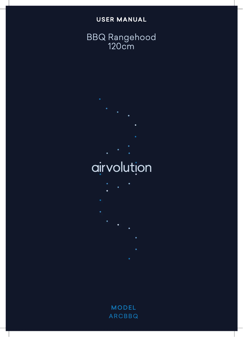 Page 1 de la notice Manuel utilisateur InAlto ARCBBQ