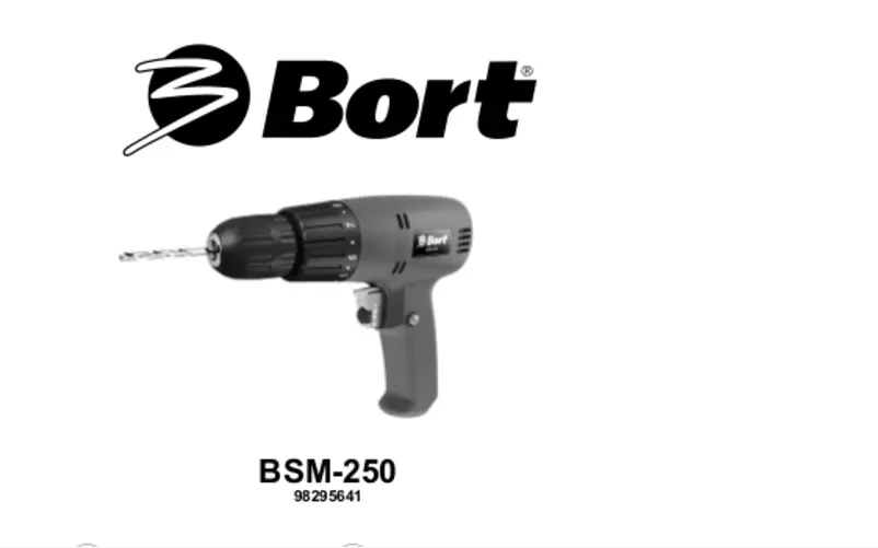 Page 1 de la notice Manuel utilisateur Bort BSM-250