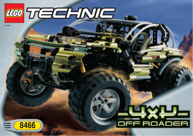 Page n°1 - Manuel utilisateur Lego Technic 8466