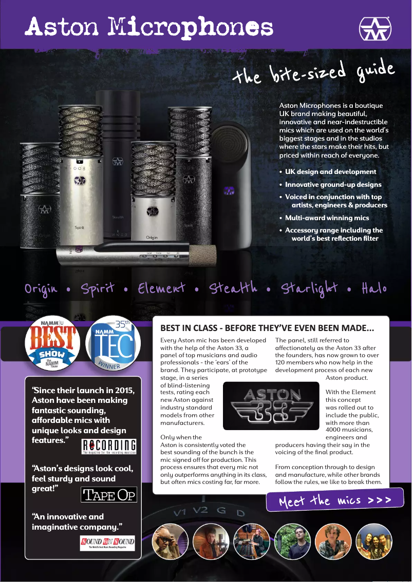 Page n°1 - Manuel utilisateur Aston Halo