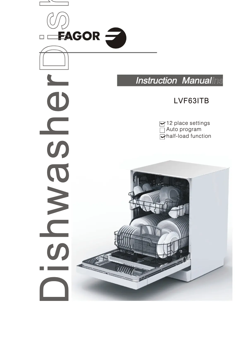 Image de la première page du manuel de l'appareil LVF63ITB