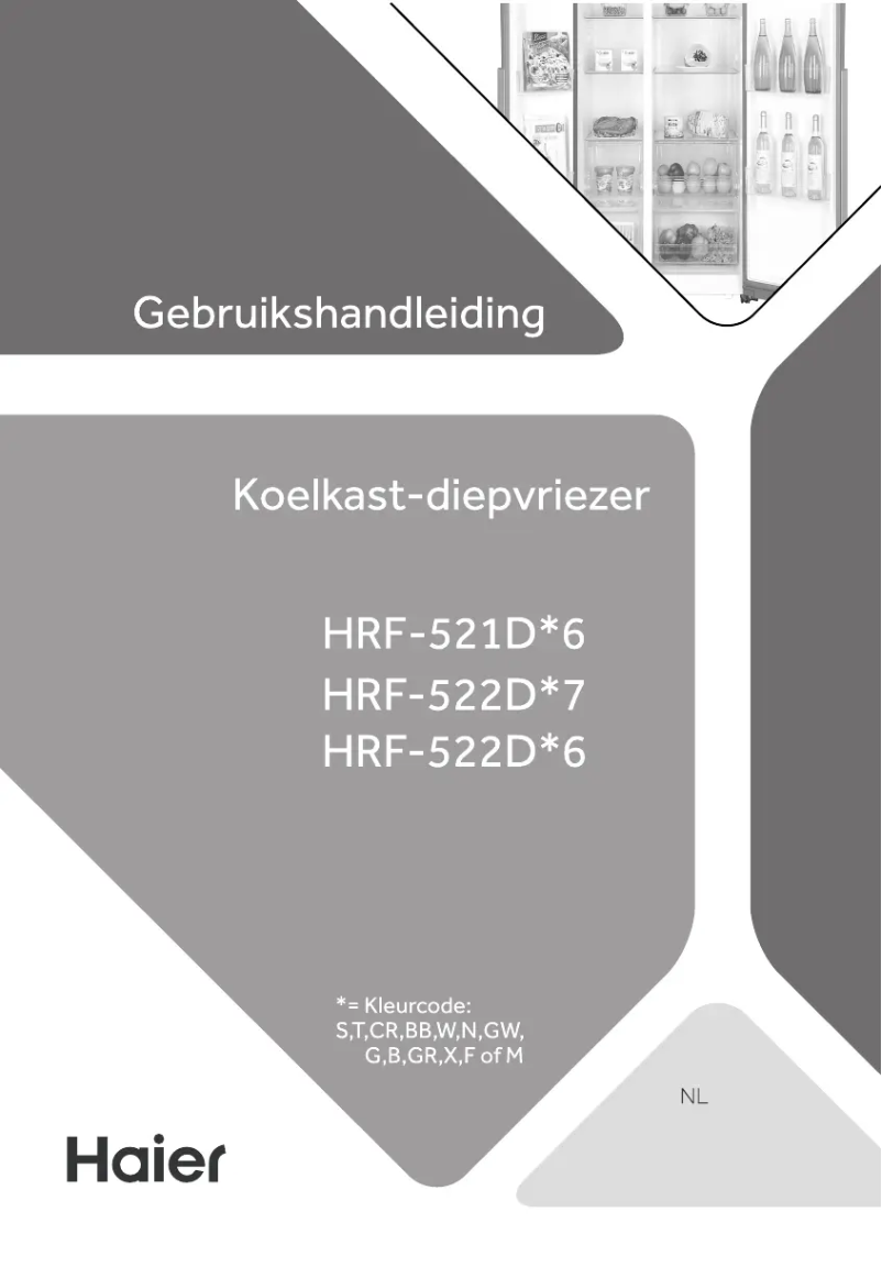 Page n°1 - Mode d'emploi Haier HRF-522DG7